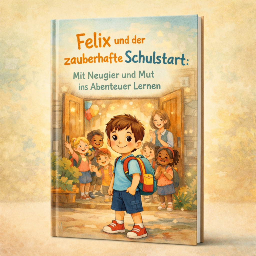 Felix und der zauberhafte Schulstart: Mit Neugier und Mut ins Abenteuer Lernen