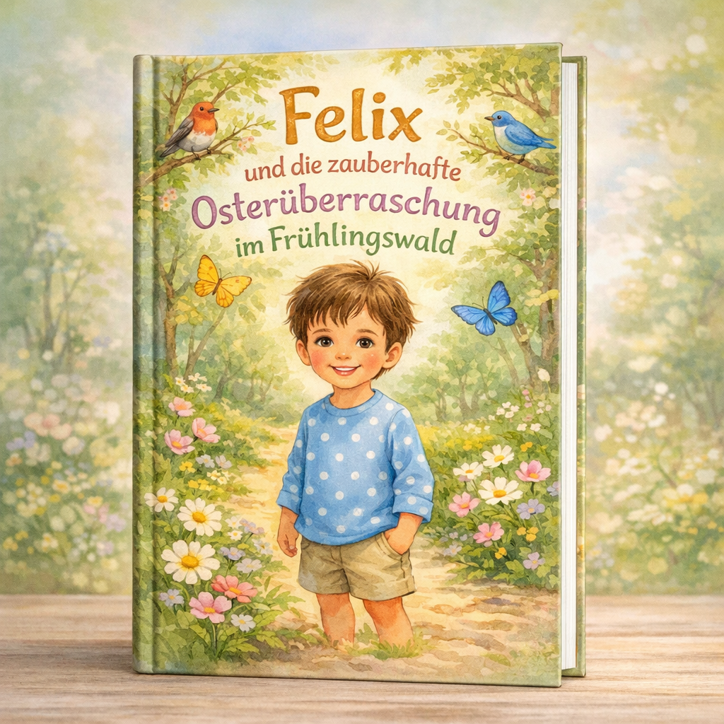 Felix und die zauberhafte Osterüberraschung im Frühlingswald