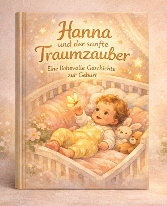 Hanna und der sanfte Traumzauber: Eine liebevolle Geschichte zur Geburt