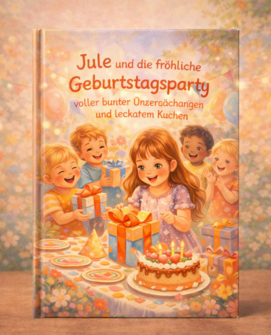 Jule und die fröhliche Geburtstagsparty voller bunter Überraschungen und leckerem Kuchen