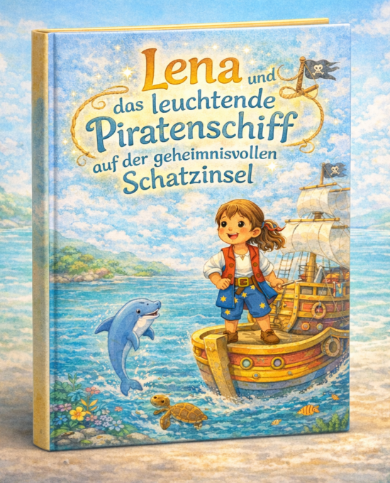 Lena und das leuchtende Piratenschiff auf der geheimnisvollen Schatzinsel