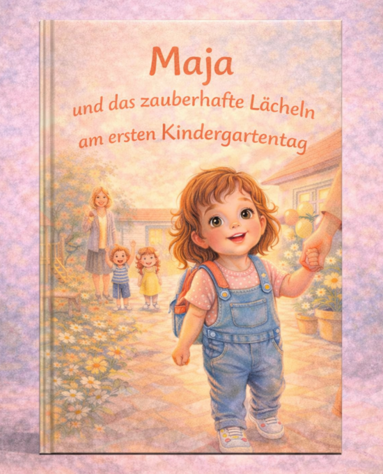 Maja und das zauberhafte Lächeln am ersten Kindergartentag