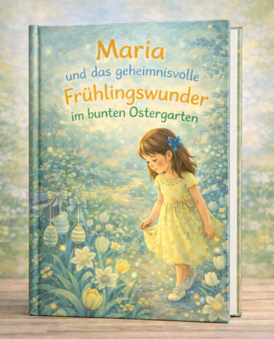 Maria und das geheimnisvolle Frühlingswunder im bunten Ostergarten
