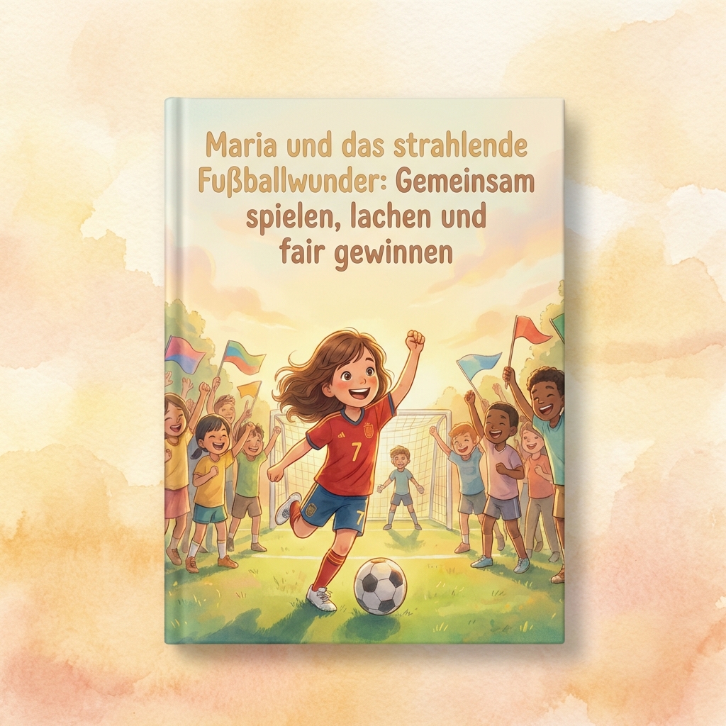 Maria und das strahlende Fußballwunder: Gemeinsam spielen, lachen und fair gewinnen