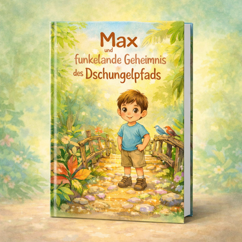 Max und das funkelnde Geheimnis des Dschungelpfads