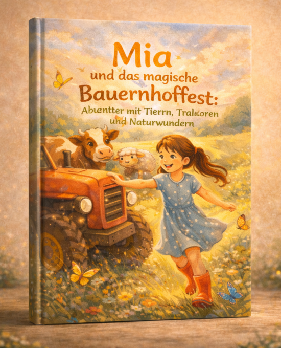 Mia und das magische Bauernhoffest: Abenteuer mit Tieren, Traktoren und Naturwundern