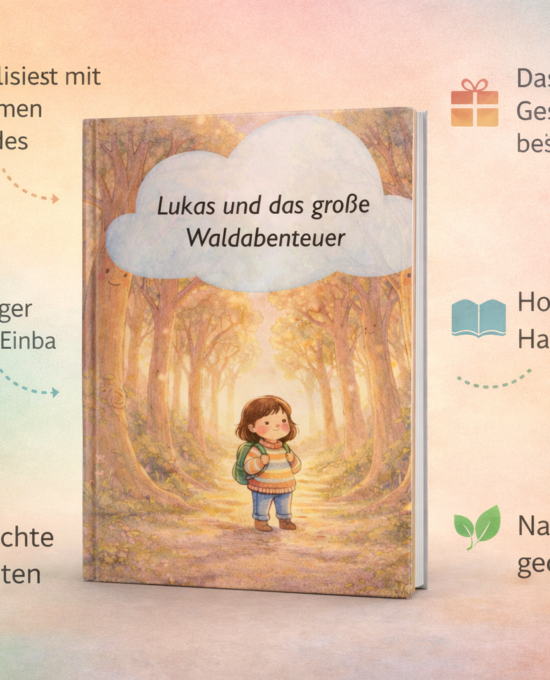 Das große Waldabenteuer – Personalisiertes Kinderbuch mit Namen
