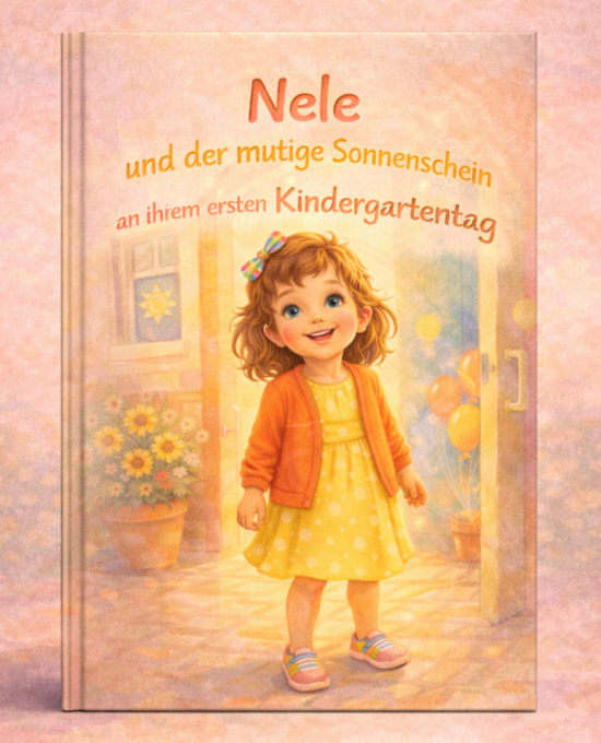Nele und der mutige Sonnenschein an ihrem ersten Kindergartentag