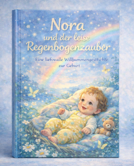 Nora und der leise Regenbogenzauber: Eine liebevolle Willkommensgeschichte zur Geburt