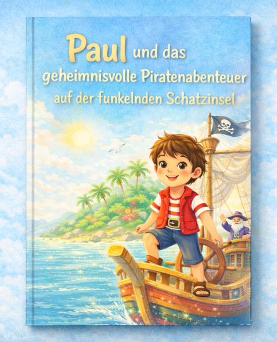 Paul und das geheimnisvolle Piratenabenteuer auf der funkelnden Schatzinsel