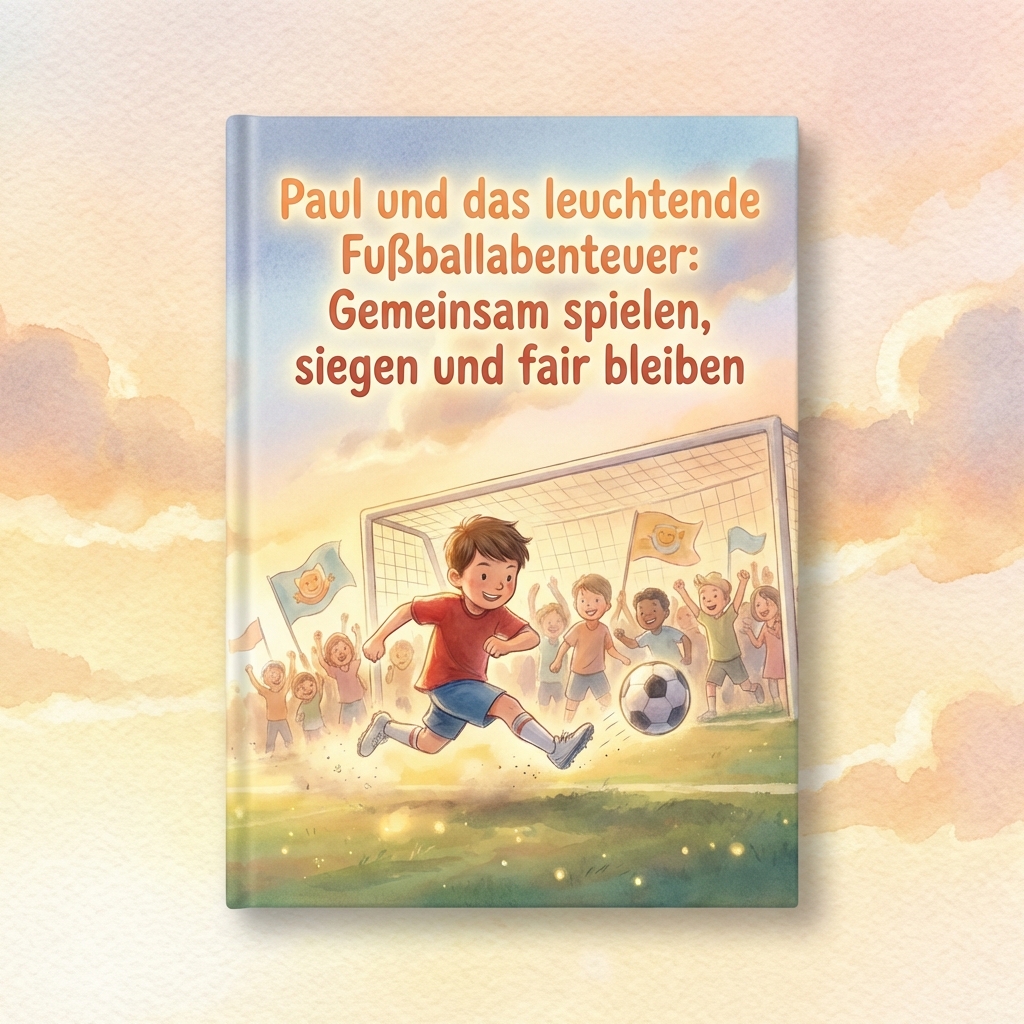 Paul und das leuchtende Fußballabenteuer: Gemeinsam spielen, siegen und fair bleiben
