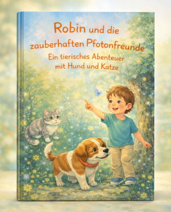 Robin und die zauberhaften Pfotenfreunde: Ein tierisches Abenteuer mit Hund und Katze