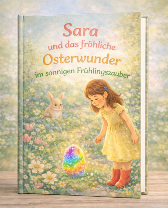 Sara und das fröhliche Osterwunder im sonnigen Frühlingszauber