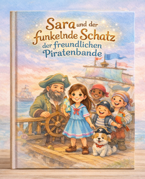 Sara und der funkelnde Schatz der freundlichen Piratenbande
