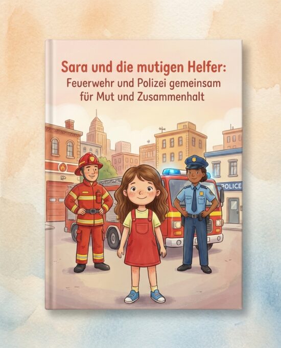 Sara und die mutigen Helfer: Feuerwehr und Polizei gemeinsam für Mut und Zusammenhalt
