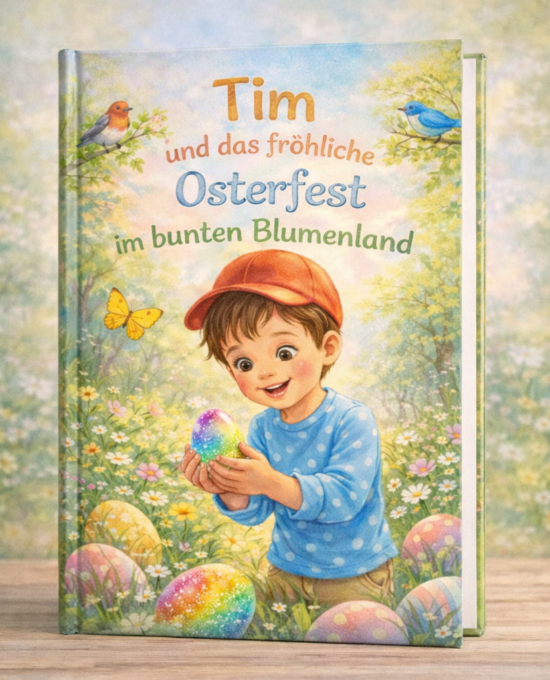 Tim und das fröhliche Osterfest im bunten Blumenland