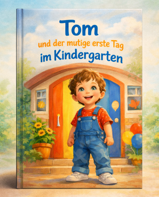 Tom und der mutige erste Tag im Kindergarten