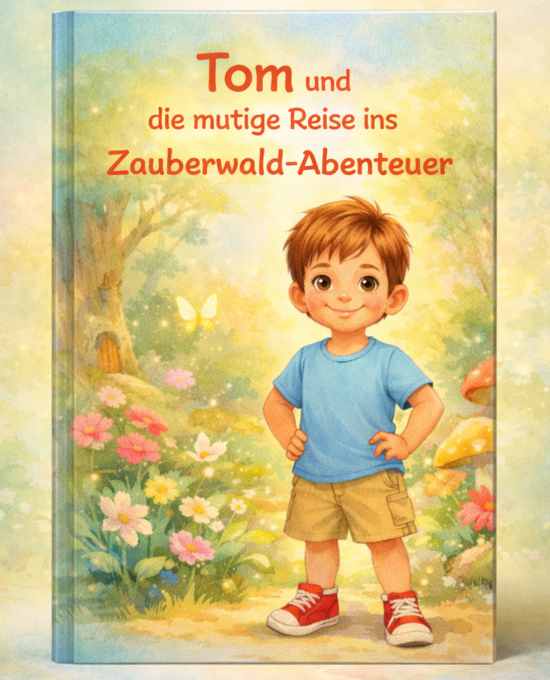 Tom und die mutige Reise ins Zauberwald-Abenteuer
